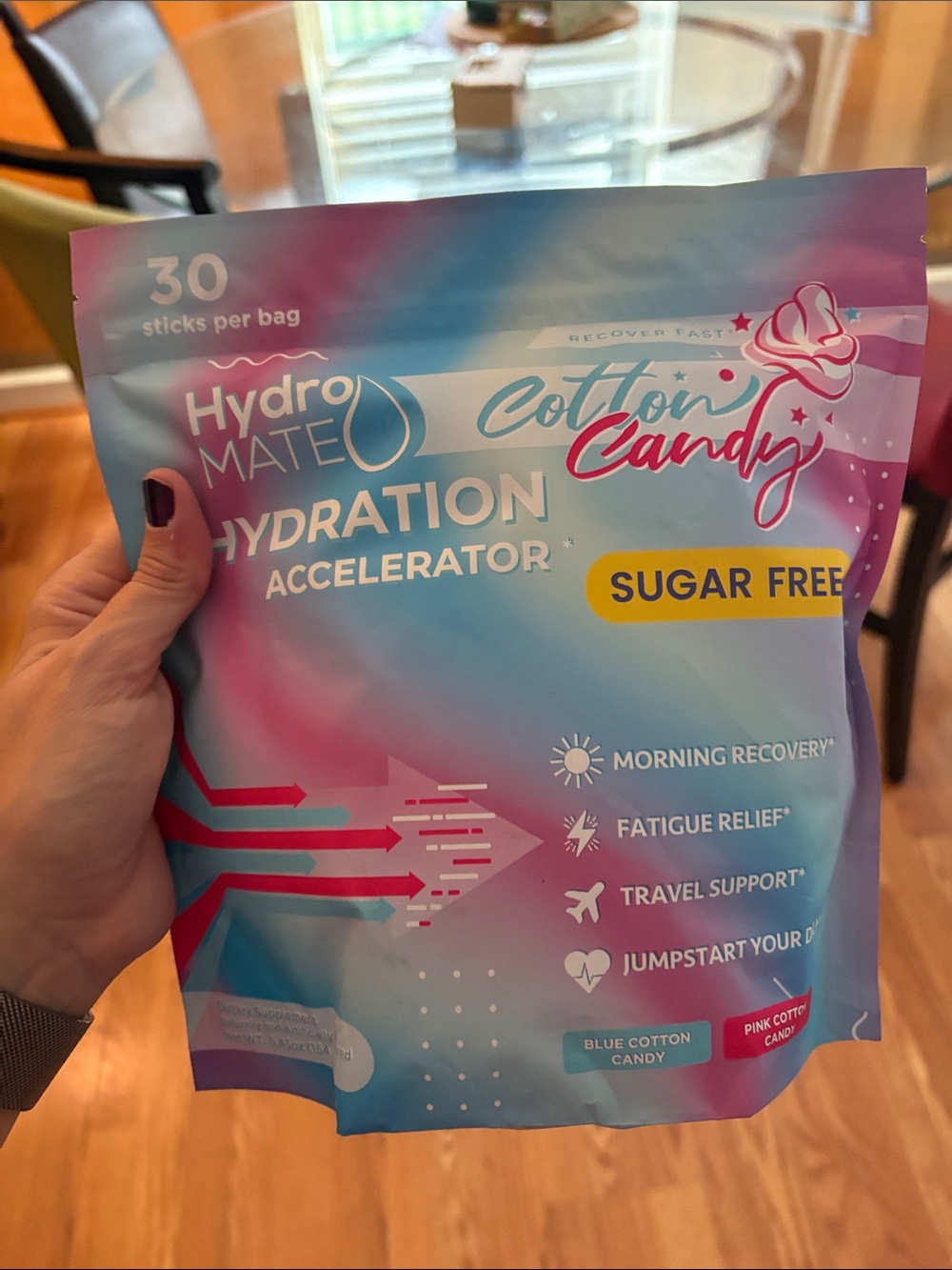 Hydromate hydration packets